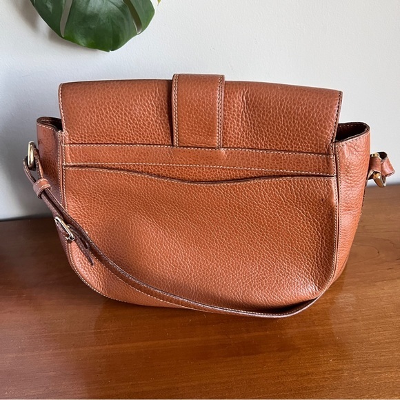 Burberry Vintage Leather Flap Crossbody Bag - Picture 13 of 13